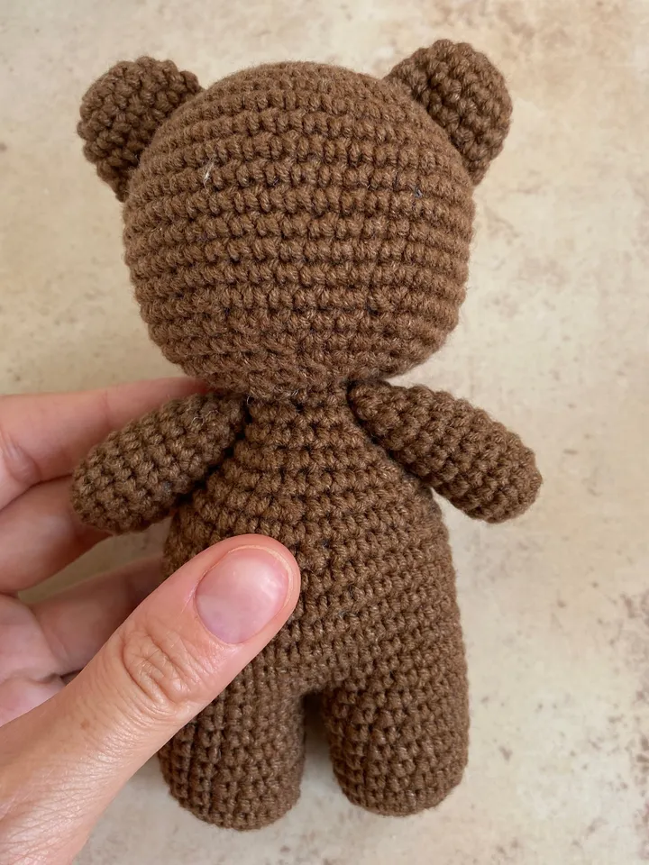 Crochet pattern Bear in egg - Amigurumi teddy bear pattern - stuffed animal - English Pdf tutorial