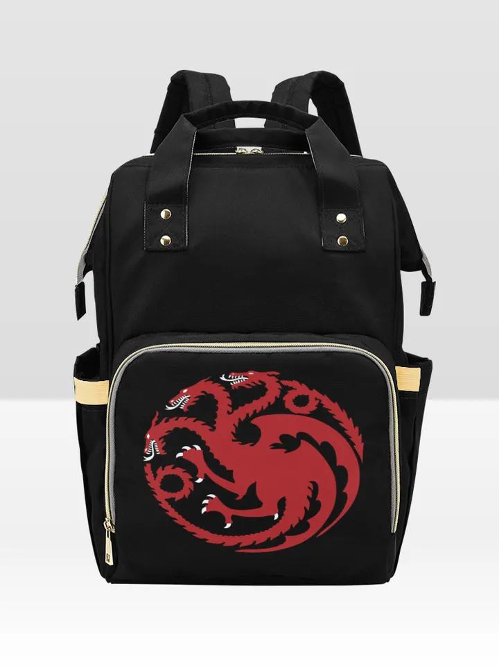Targaryen Dragon Diaper Bag Backpack