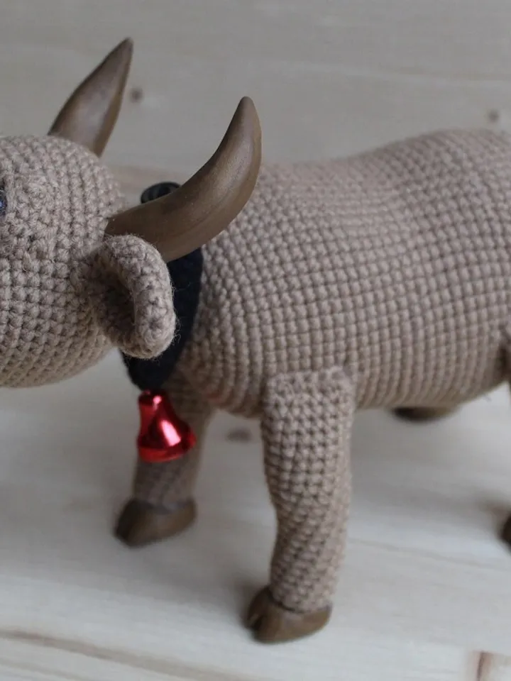 Crochet pattern Bull (Ox) - digital pattern PDF