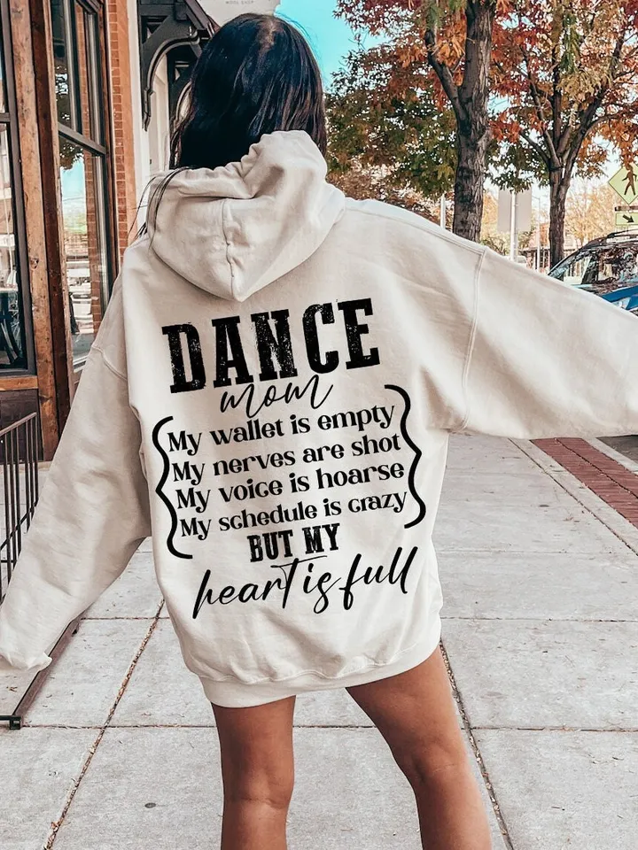 Dance Mom Wallet is Empty Heart is Full Shirt, Dance mom svg, Dance mother svg, PNG Digital Download
