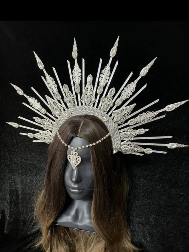 Halo Crown - Sunburst Crown - Embellished Customizable