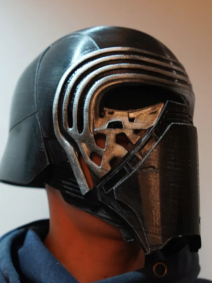 Kylo Ren helmet from Star Wars Dark Side of the Sith Kylo Ren helmet Star Wars