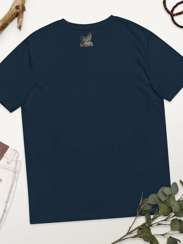 Your cat Unisex organic cotton t-shirt made with my original design,cat lovers gifts