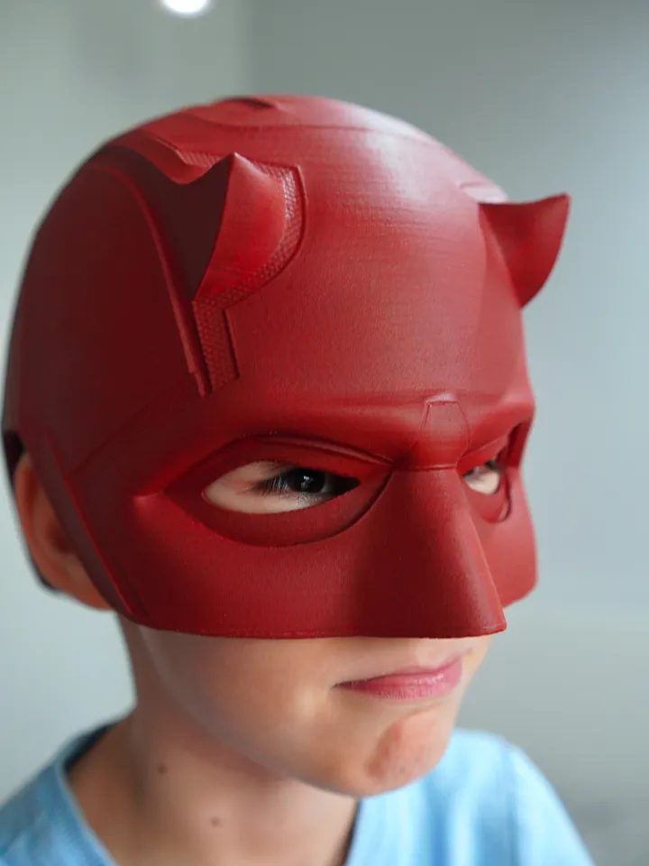 Daredevil Helmet Child Matt Murdock Marvel Comics Hero Daredevil helmet Child Marvel Comics