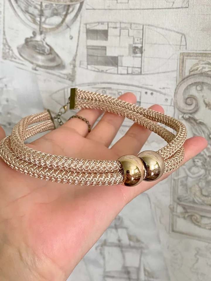 Neck choker. Handmade jewelry. Necklace.