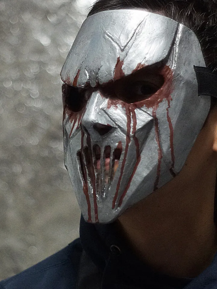 Mick Thomson Slipknot mask 5: The Grey Chapter mask Latest mask Hard Rock mask Halloween mask Handmade Heavy Metal