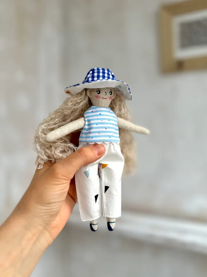 PDF pattern doll top and pants