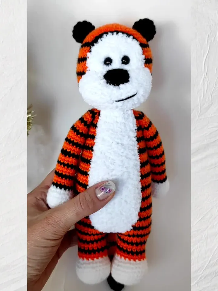 Hobbes Tiger toy