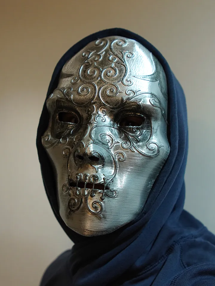 Death Eaters mask from Harry Potter Bellatrix Lestrange Death Eaters mask Harry Potter
