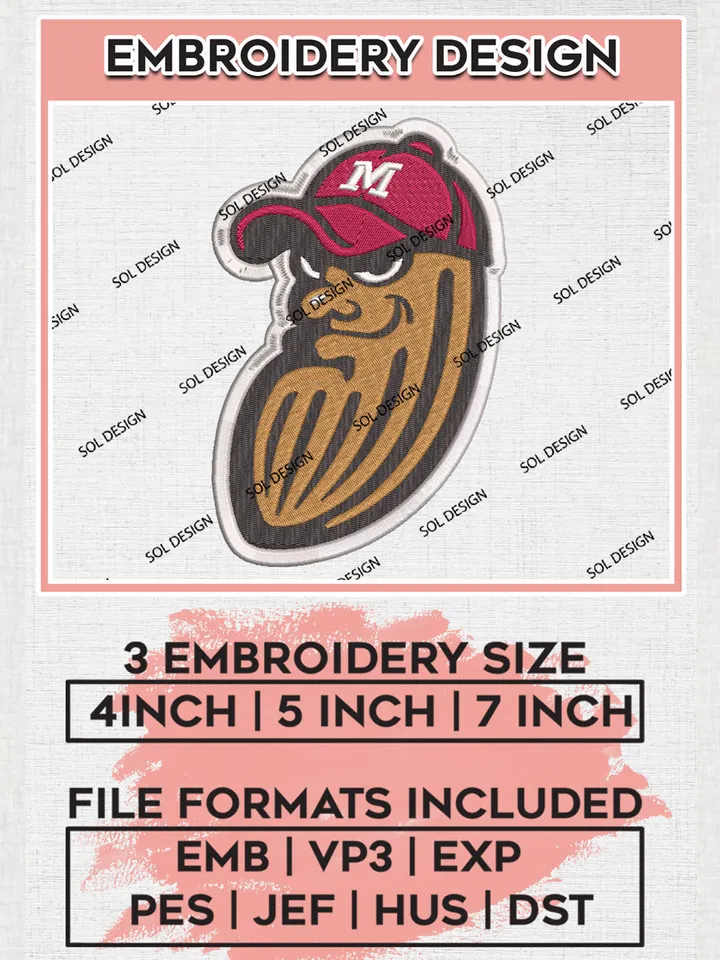 MiLB Modesto Nuts Embroidery Design Files, MiLB Modesto Nuts Logo, Minor League Baseball Logo Embroidery Designs, MiLB embroidery designs, Machine embroidery designs, Digital Download