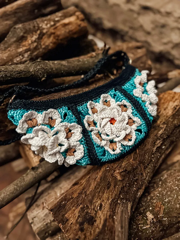 Crochet pattern granny square belt bag PDF digital instant download and video tutorial, waist bag, raffia handbag with motifs, small purse