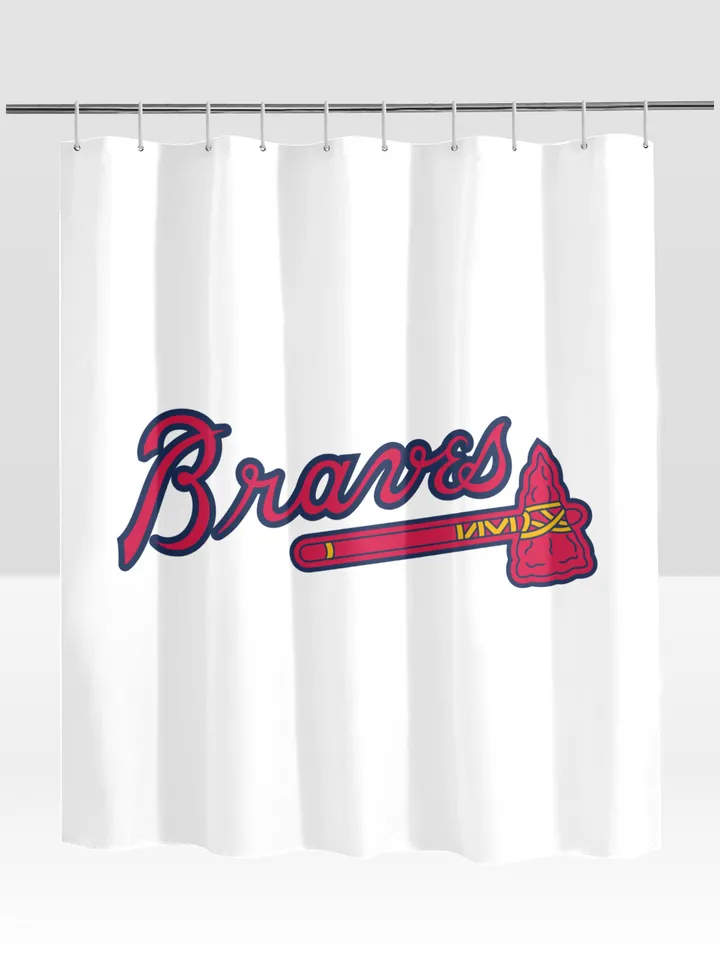 Braves Shower Curtain