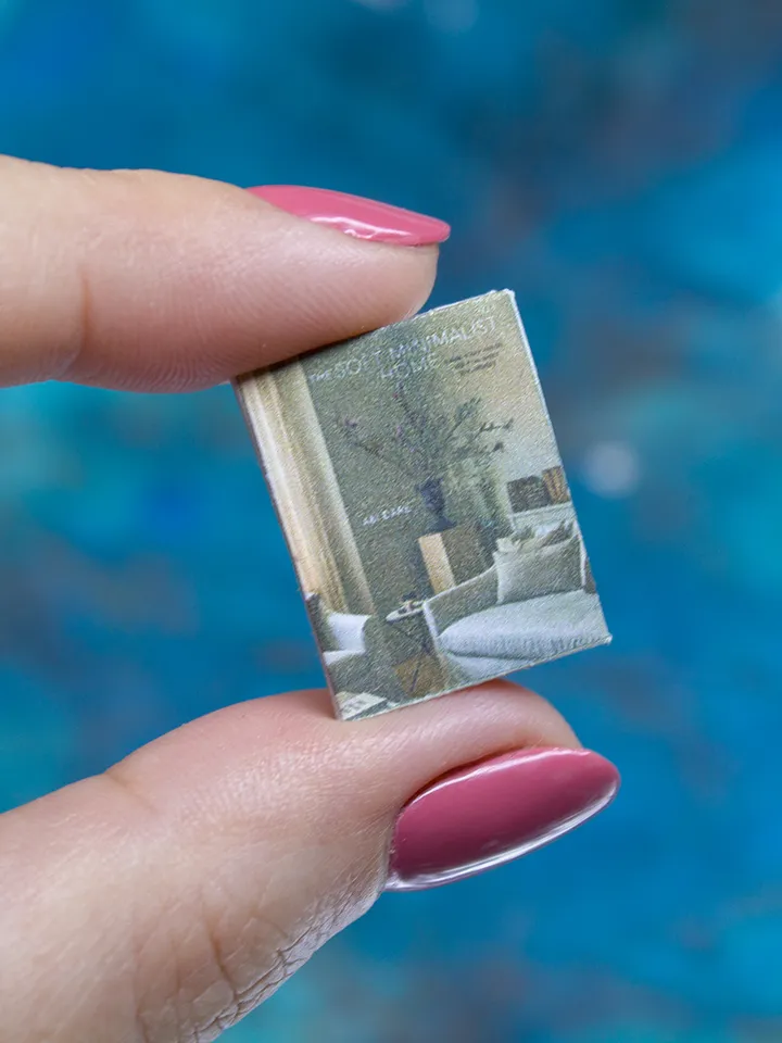 TEMPLATE Miniature magazine The soft minimalist home