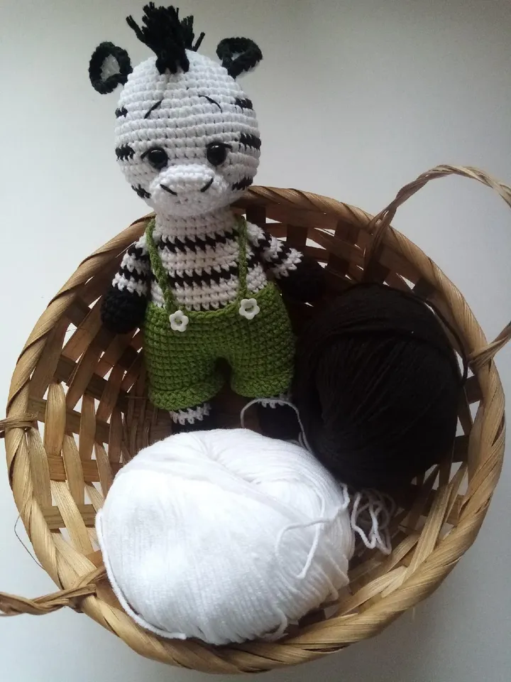 Crochet Pattern Zebra PDF