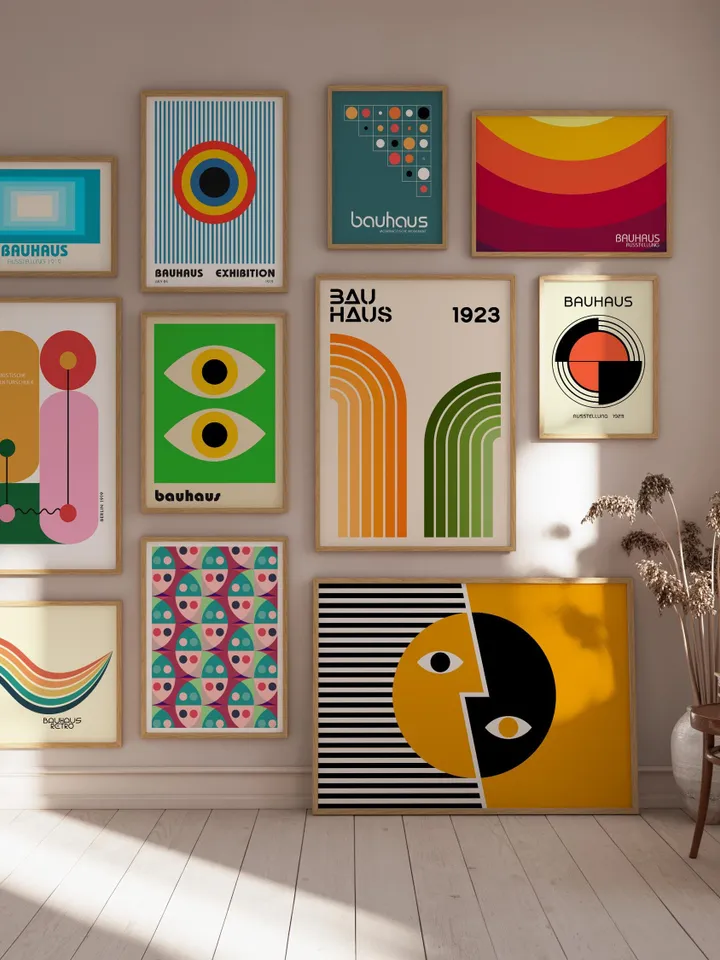 2000+ BAUHAUS Art Prints for Home Decor - Gallery Set -MEGA BUNDLE 2000+ Art Prints Set -Gallery Wall Decoration - Minimalist Digital Print