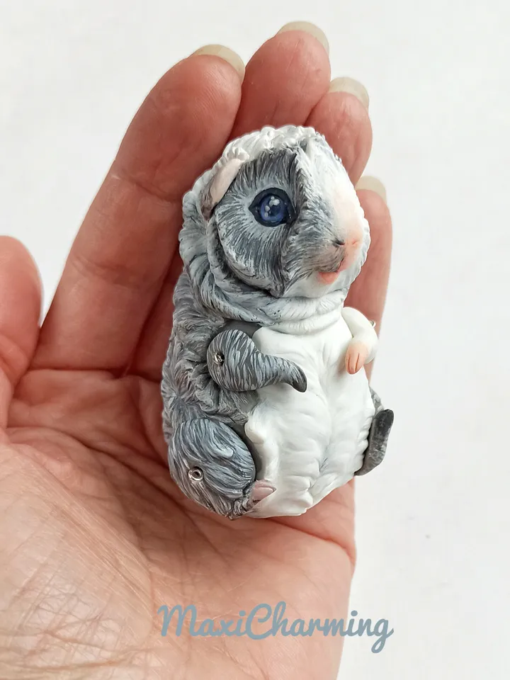 Custom guinea pig doll