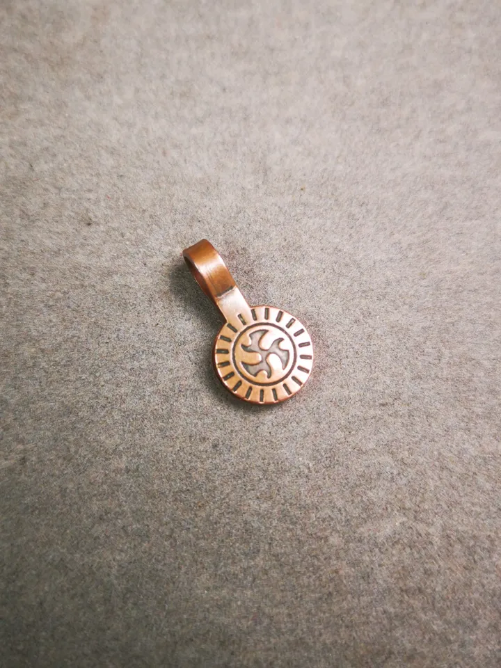 Gandhanra Handmade Buddhist Mala Counter Clip,Bum Counter Clip for Prayer Beads,Prayer Wheel Shape,Mala Accessories