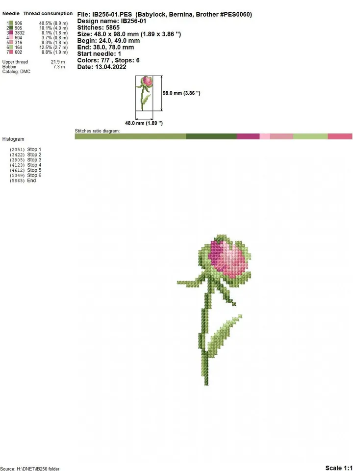 Peony cross-stitch set patterns machine embroidery designs digital embroidery pattern clothing décor embroidery motif flower embroidery