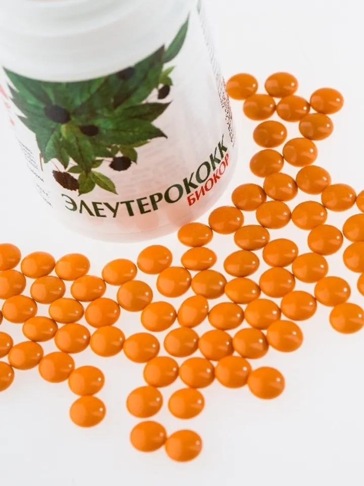 Eleutherococcus 100 pcs. dragee