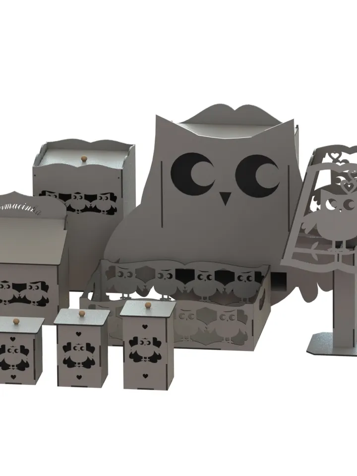 Cnc Router Box Pattern Digital Template Cnc Router Files Set of Boxes and Lamp Cnc for Wood ...