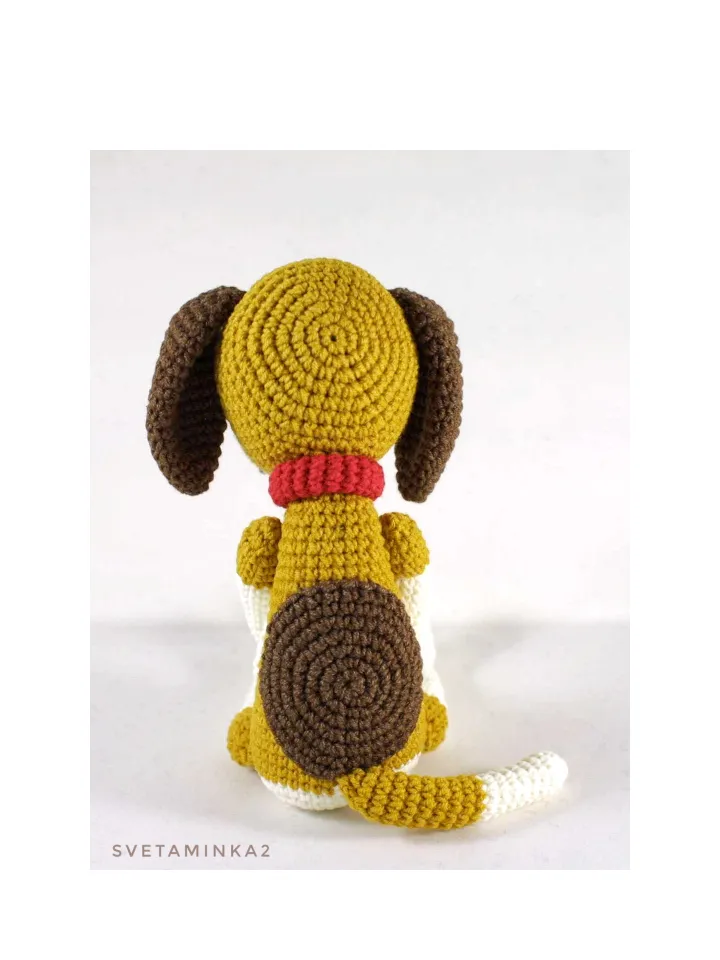 Crochet Beagle Pattern. Amigurumi Dog. Digital Download. PDF.