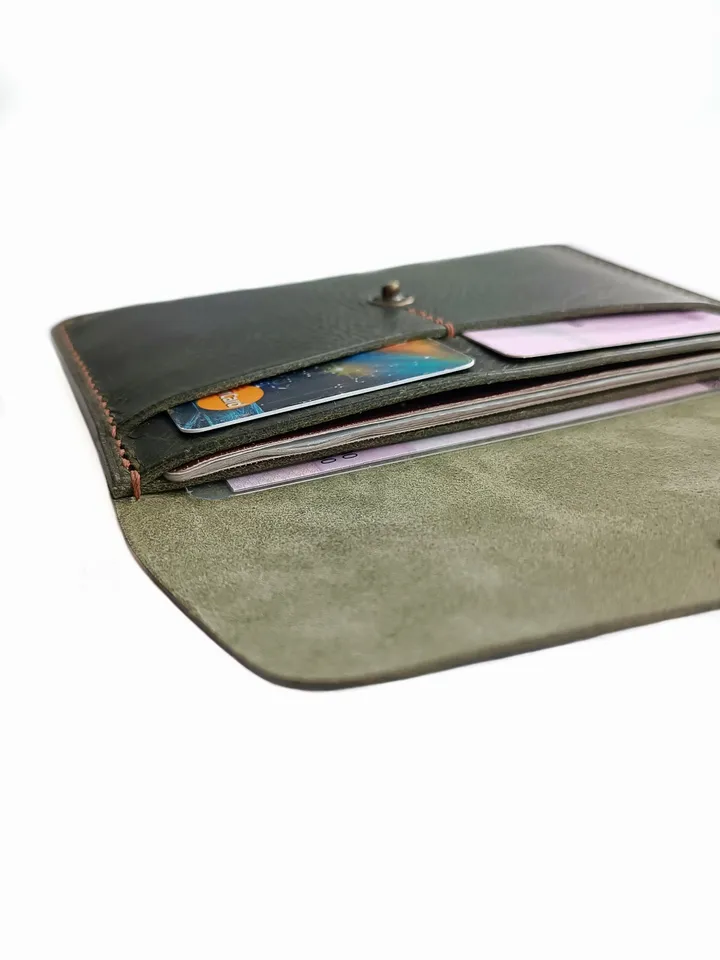 Passport case Pattern 5 mm / Passport case wallet Pattern / Auto-document holder - PDF Download - Leather pattern PDF
