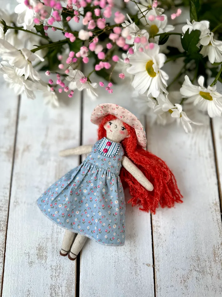 PDF doll dress pattern
