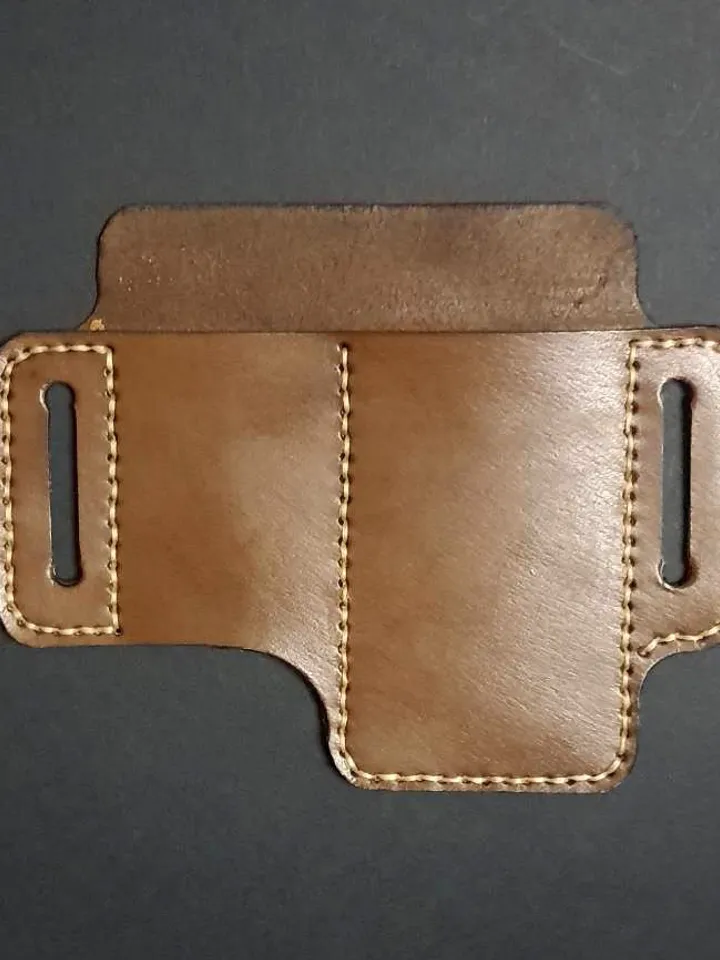 Leather EDC Tool Holster, leather belt organizer, Leather Multitool Sheath fast&easy Tutorial DIY Leather Patterns