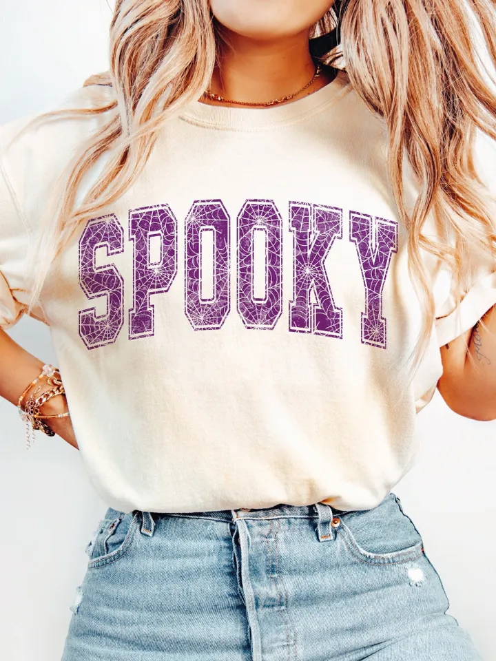 Grunge Retro Spooky Season PNG, Spooky Season Png, Halloween Png, Groovy Halloween png, Spooky Season Distressed, Spooky png, Retro png,