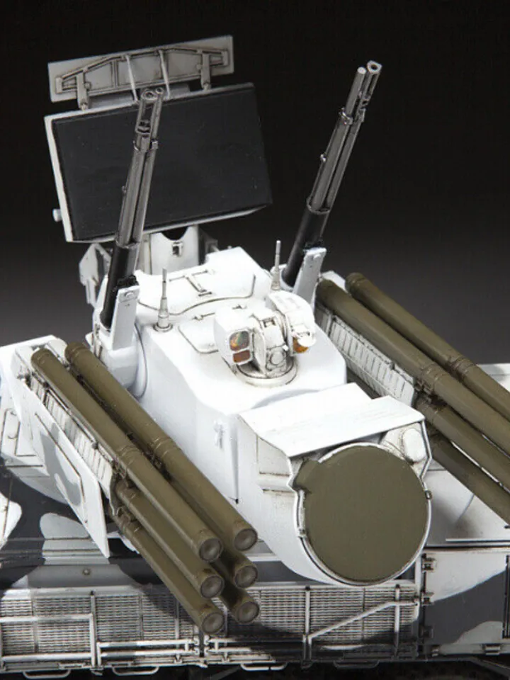 Original Zvezda 3698 Russian Anti-Aircraft System Pantsir-S1 "SA-22 GREYHOUND" Model 1:35 NEW BOX