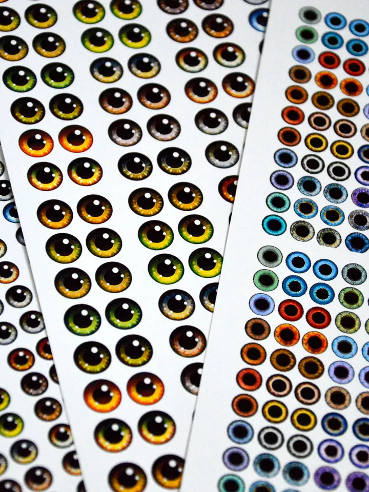 Eyes for Printing Realistic Irises, Cat Eyes, Cat Irises, Realistic Eyes, Doll Eyes, Teddy Bear, Bottle Caps,