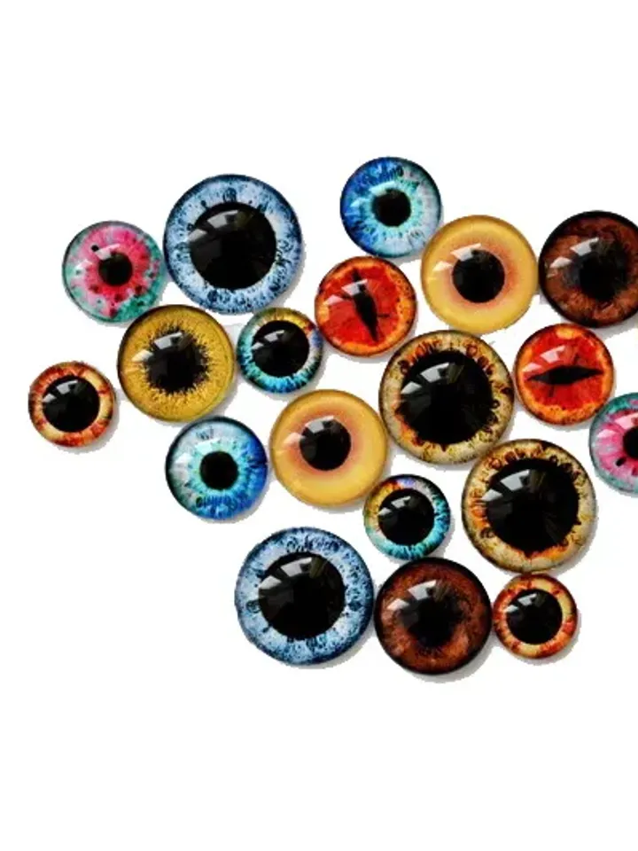 Eyes for Printing Realistic Irises, Cat Eyes, Cat Irises, Realistic Eyes, Doll Eyes, Teddy Bear, Bottle Caps,