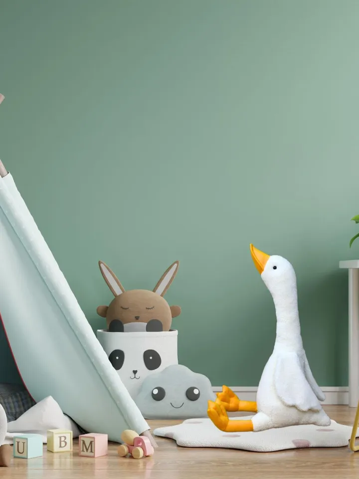 Pattern plush toy - a large 24-inch stuffed Goose/ Pattern in PDF and can be downloaded instantly / Step-by-step photos with instructions / suitable for beginners