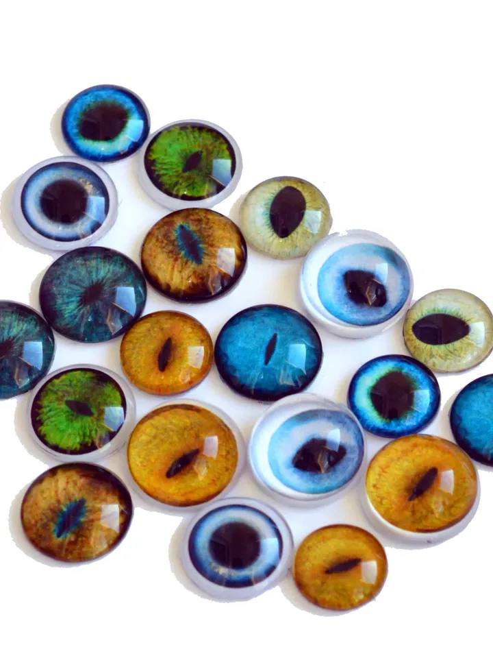 Eyes for Printing Realistic Irises, Cat Eyes, Cat Irises, Realistic Eyes, Doll Eyes, Teddy Bear, Bottle Caps,