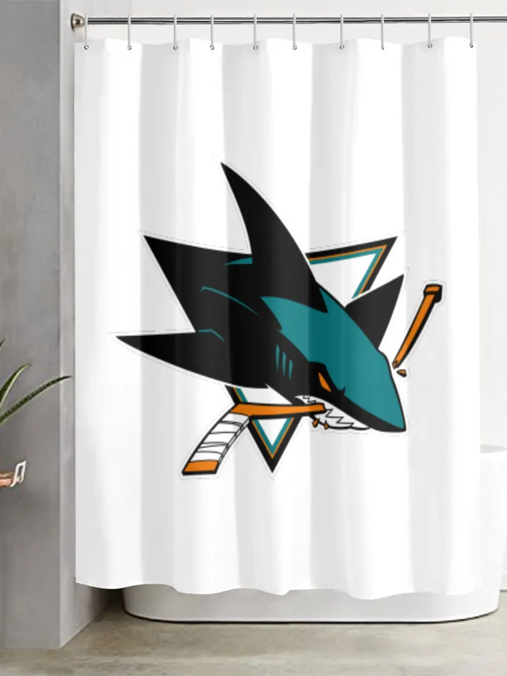 San Jose Sharks Shower Curtain