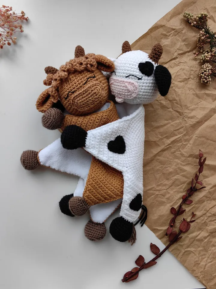 Lovely comforter cow