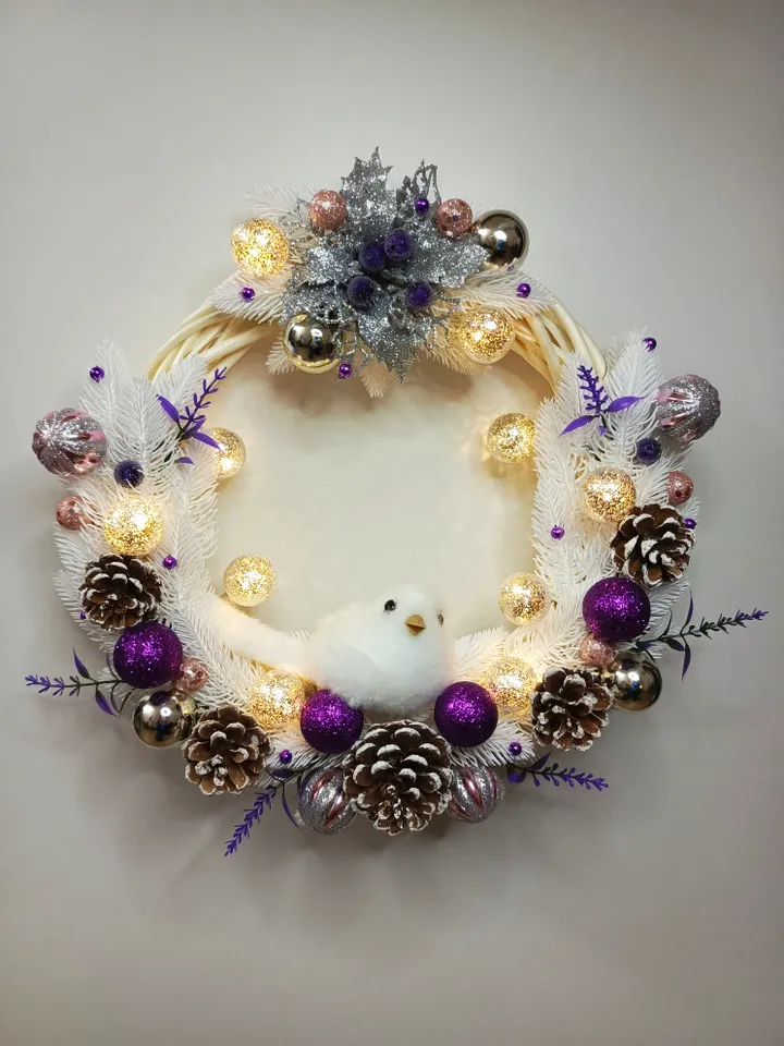 Handmade Christmas wreath