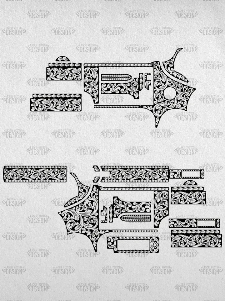 VECTOR DESIGN North American Arms 22LR Scrollwork