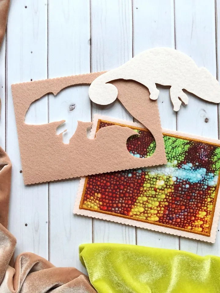 full set of tactile cards about animals