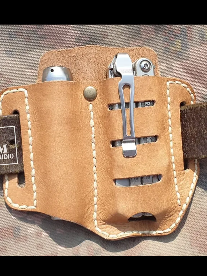 Leather man sheath,PDF Leather Multitool Belt Sheath Organizer, Leather Leatherman Wave, EDC Flashlight Holder multitool pouch PDF Fast&Easy