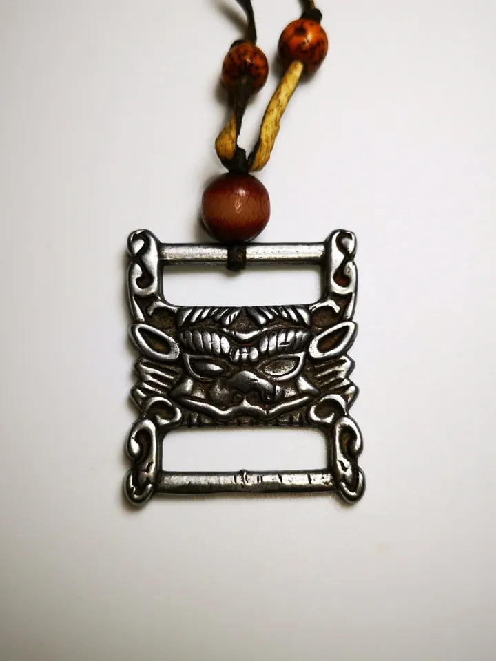 Gandhanra Handmade Scripture Book Buckle,DIY Buckle for Book,Belt,Made of Cold Iron
