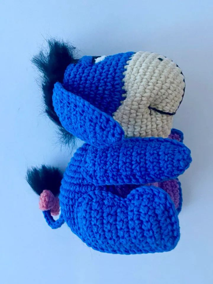 Eeyore amigurumi crochet pattern
