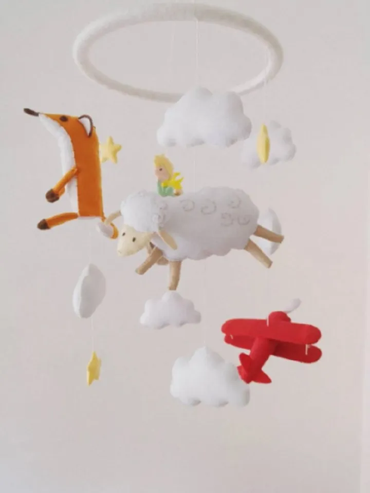The little Prince Baby mobile hanging, new baby gift