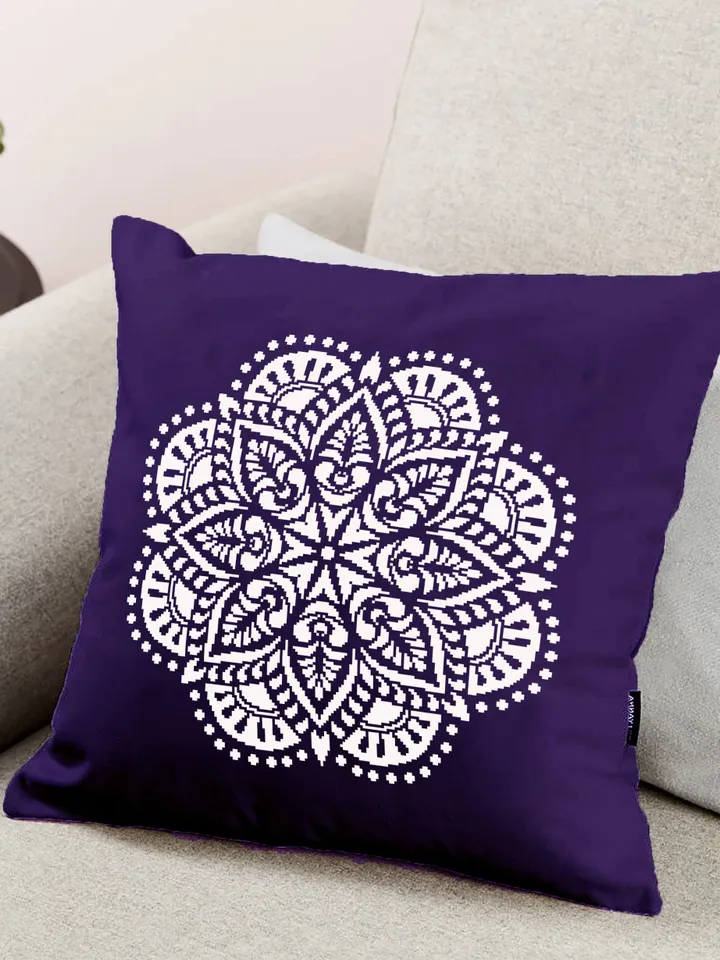 Mandala cross stitch pattern download PDF Flower mandala digital Beginner stitch Monochrome cross stitch Simple modern xstitch chart #M172