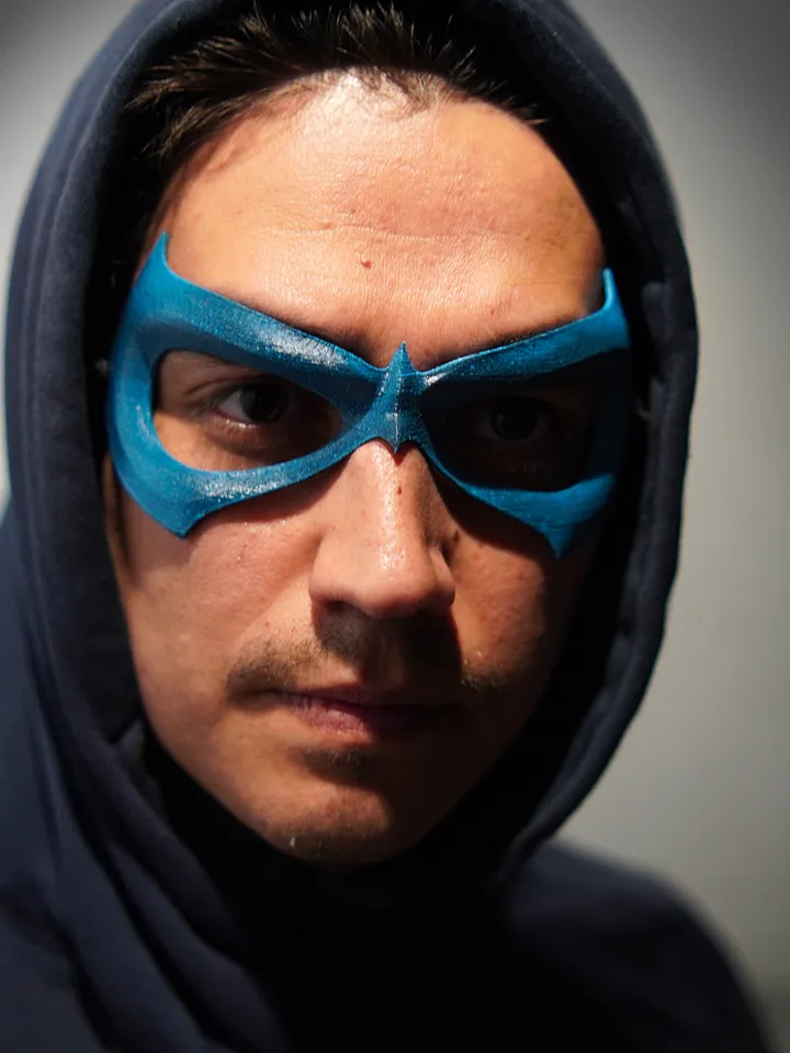 Nightwing Mask Nightwing from Batman Nightwing DC Batman mask