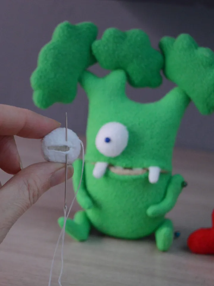 Plush Broccoli Toy Pattern – Fleece Softie PDF Tutorial