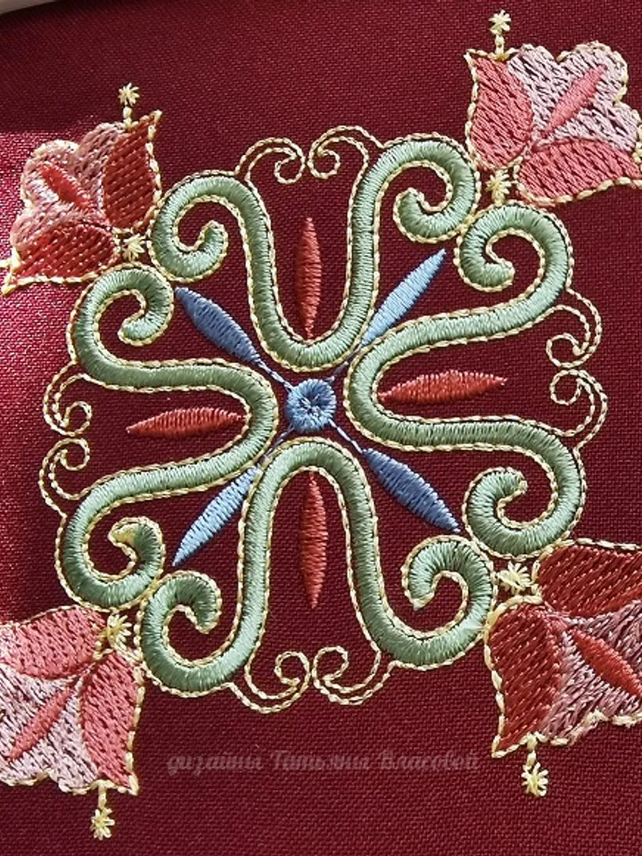 "Feofania" set of designs for machine embroidery