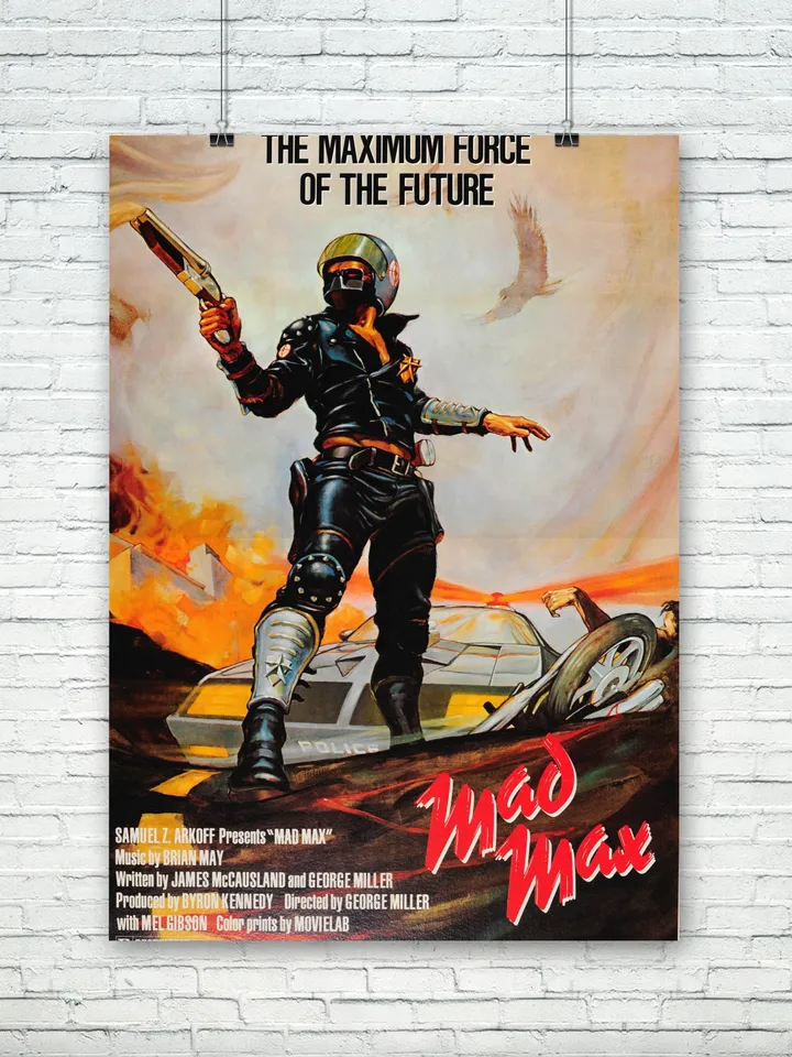 Mad Max movie poster.