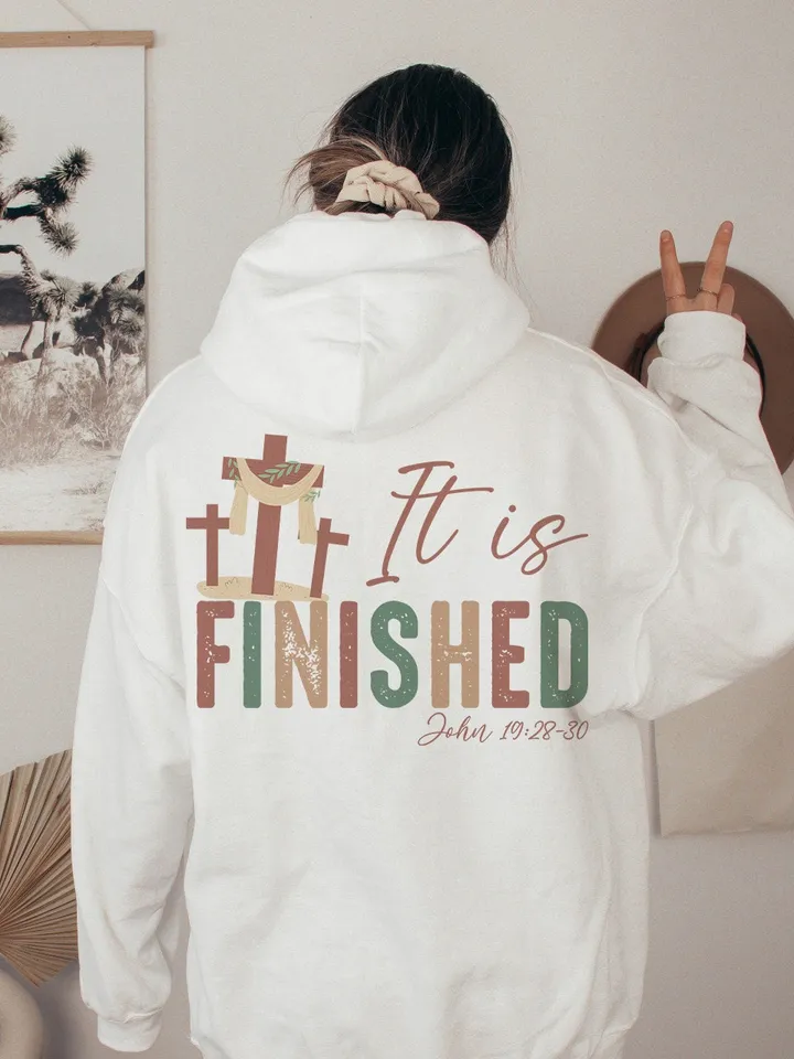 It is Finished John 19:28-30 Easter PNG digital file Jesus png, Easter Christian Sublimation Designs Download, Happy Easter Day Png