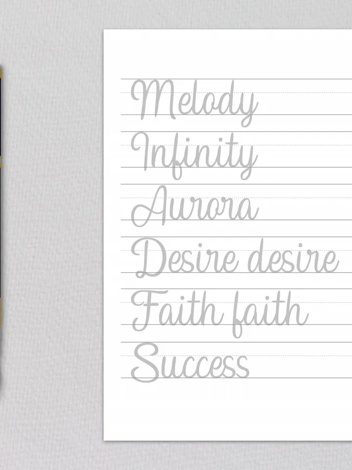 Calligraphy Worksheet, Calligraphy Practice Worksheets, Calligraphy Practice